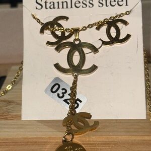 Chic Gold Stainless Steel Necklace WILL NOT TARNISH